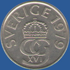 5 крон Швеции 1979 года